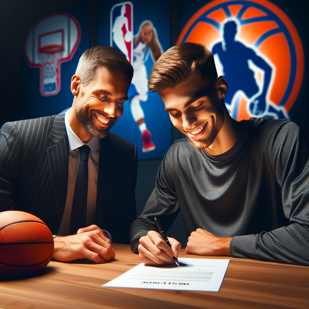 контракт баскетболиста с нба